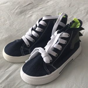 NWT Hightop Sneakers Dinosaur - toddler 10